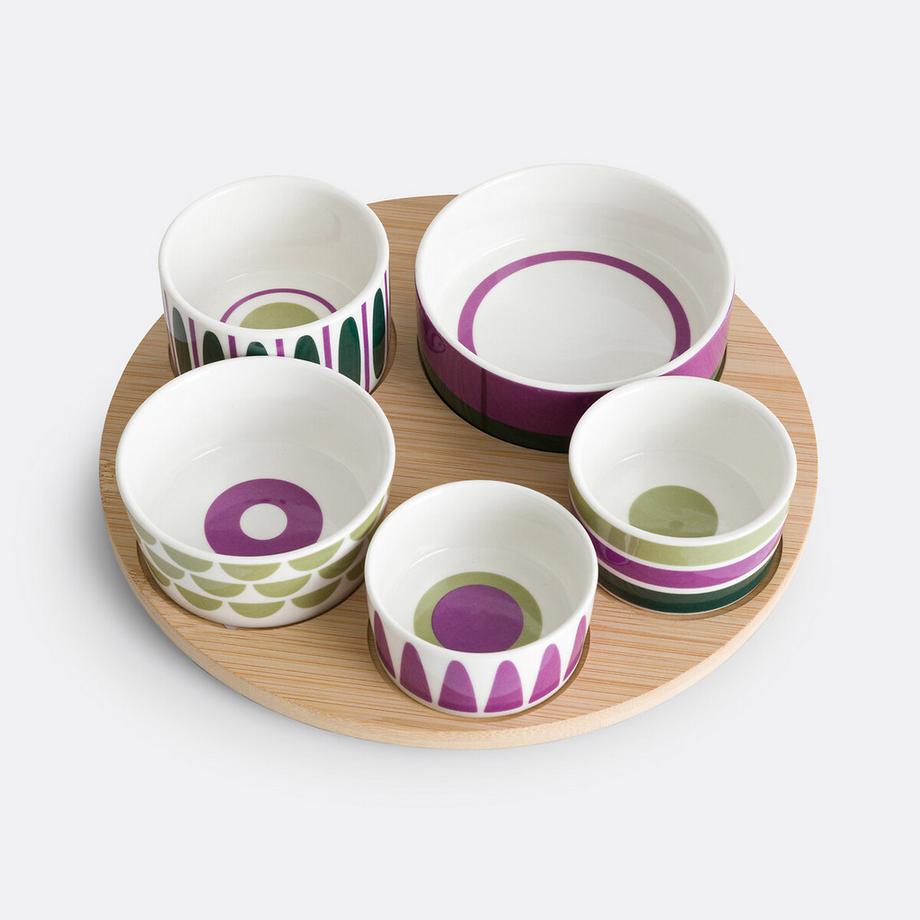 La Redoute Intérieurs  5er-Set Apéro-Schalen Etno 