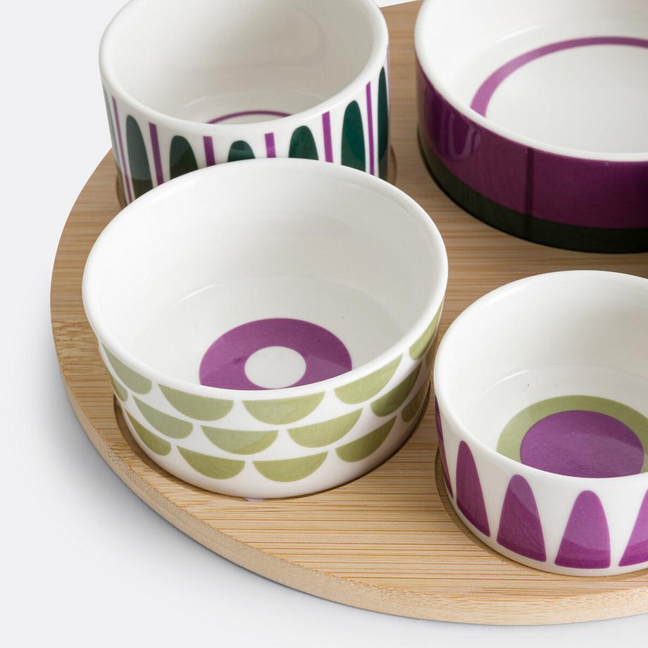 La Redoute Intérieurs  5er-Set Apéro-Schalen Etno 