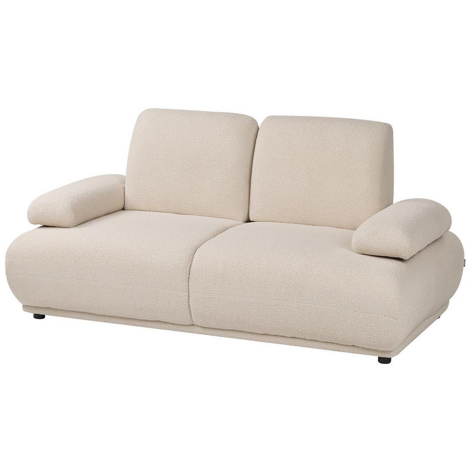 Beliani Canapé 2 places en Bouclé Moderne NACKA  