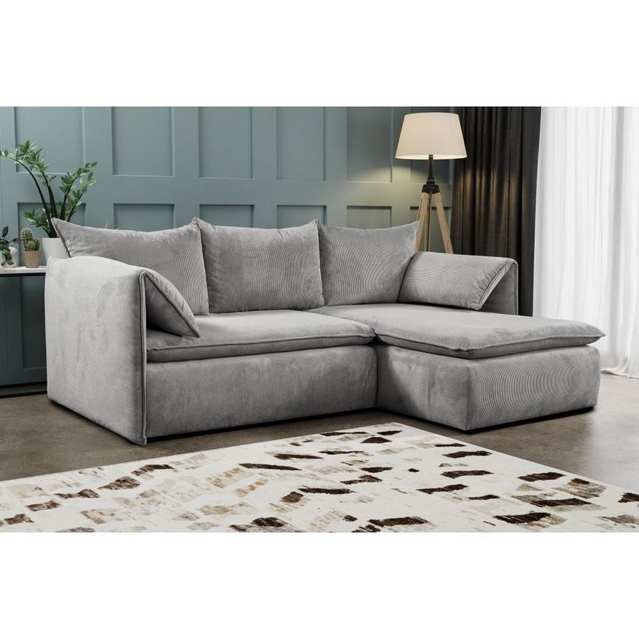 PASCAL MORABITO Ecksofa mit Schlaffunktion TEODORA von PASCAL MORABITO Kord Ecke rechts  