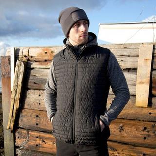 Result Wattierte Stehkragen Weste  