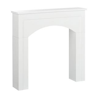 Beliani Kaminumrandung aus MDF-Platte Klassisch BUSSELTON  
