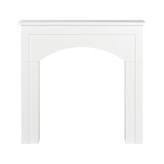 Beliani Kaminumrandung aus MDF-Platte Klassisch BUSSELTON  