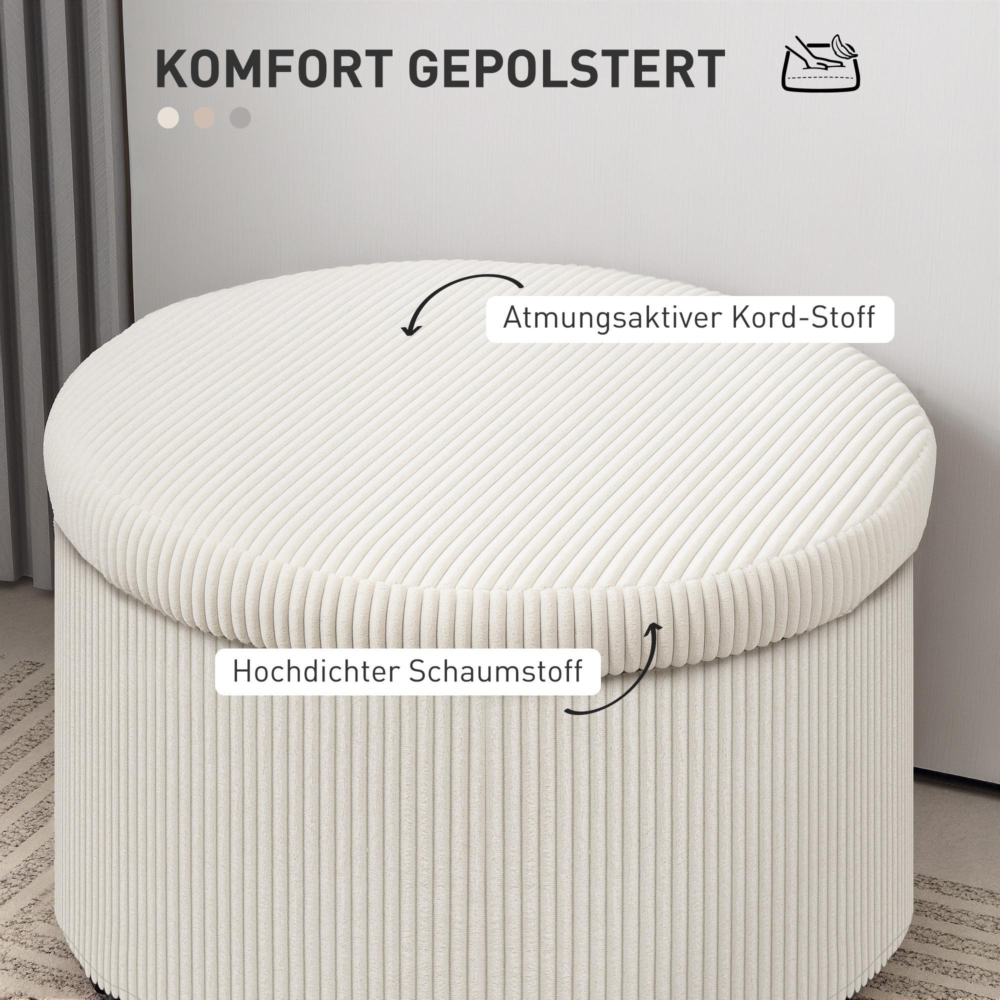 HOMCOM Ottoman  