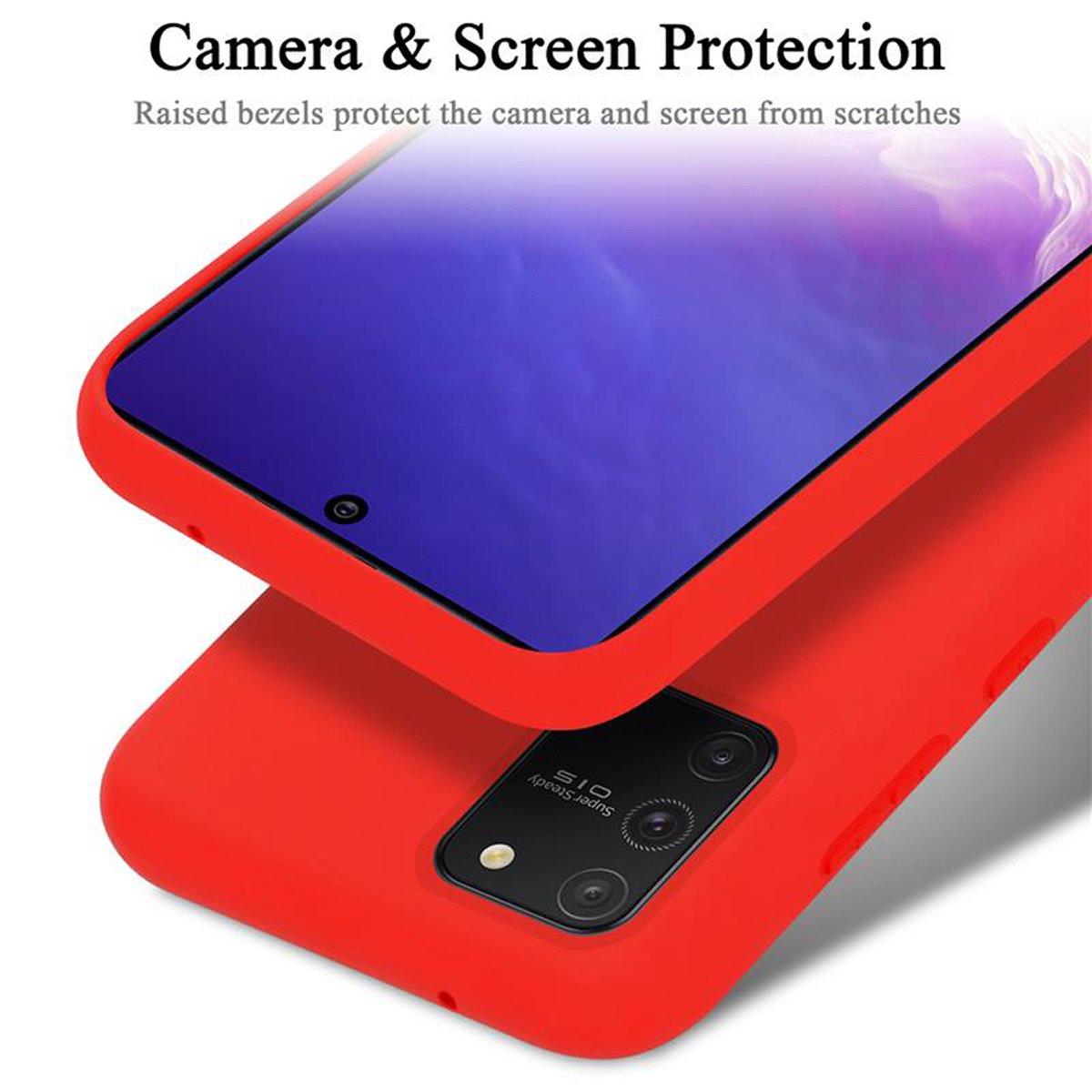 Cadorabo  Housse compatible avec Samsung Galaxy A91 / S10 LITE / M80s - Coque de protection en silicone TPU flexible 