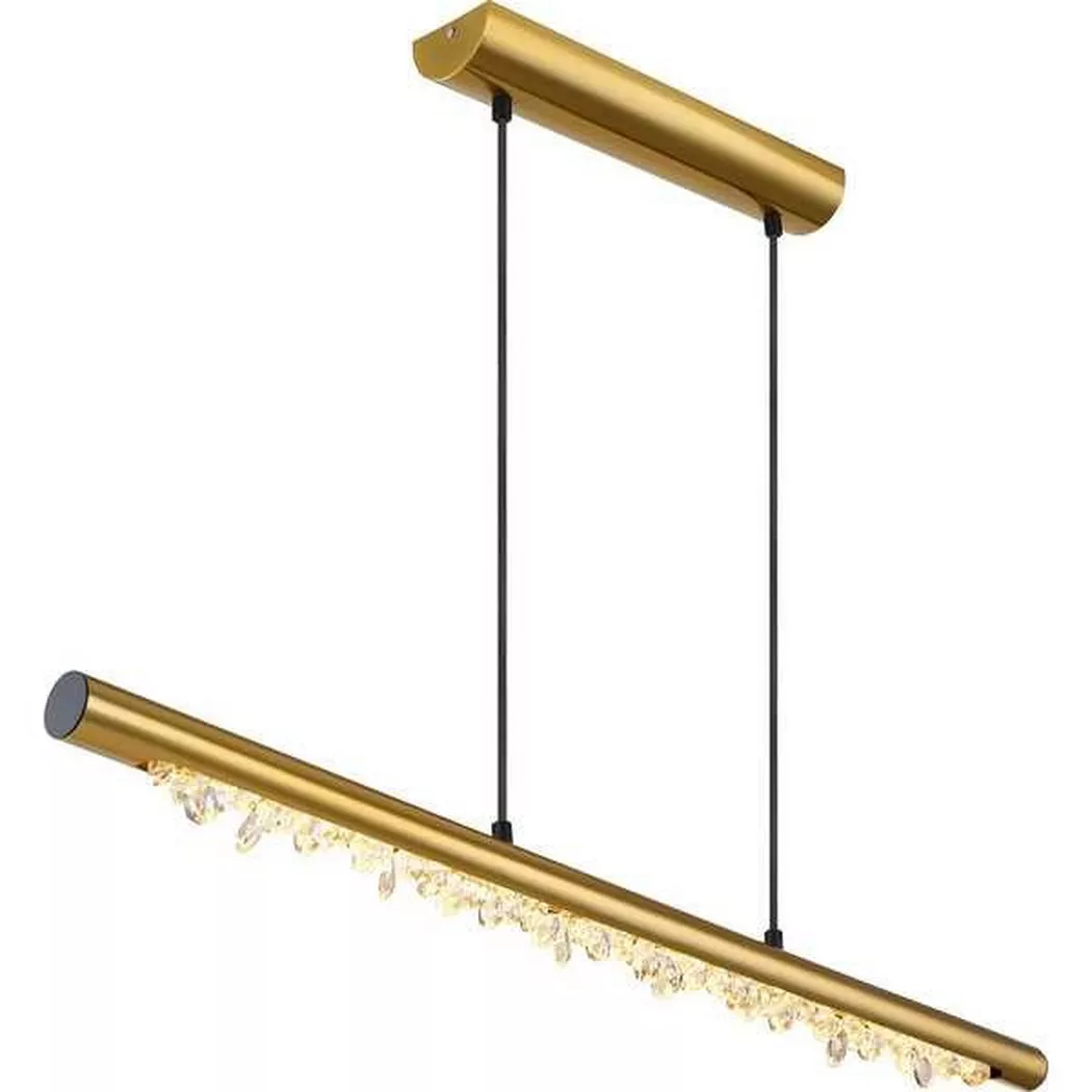 mutoni – Hängeleuchte Felicitas Metall LED, One Size, Transparent