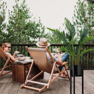 B2X Mensola da bagno in noce bianco  