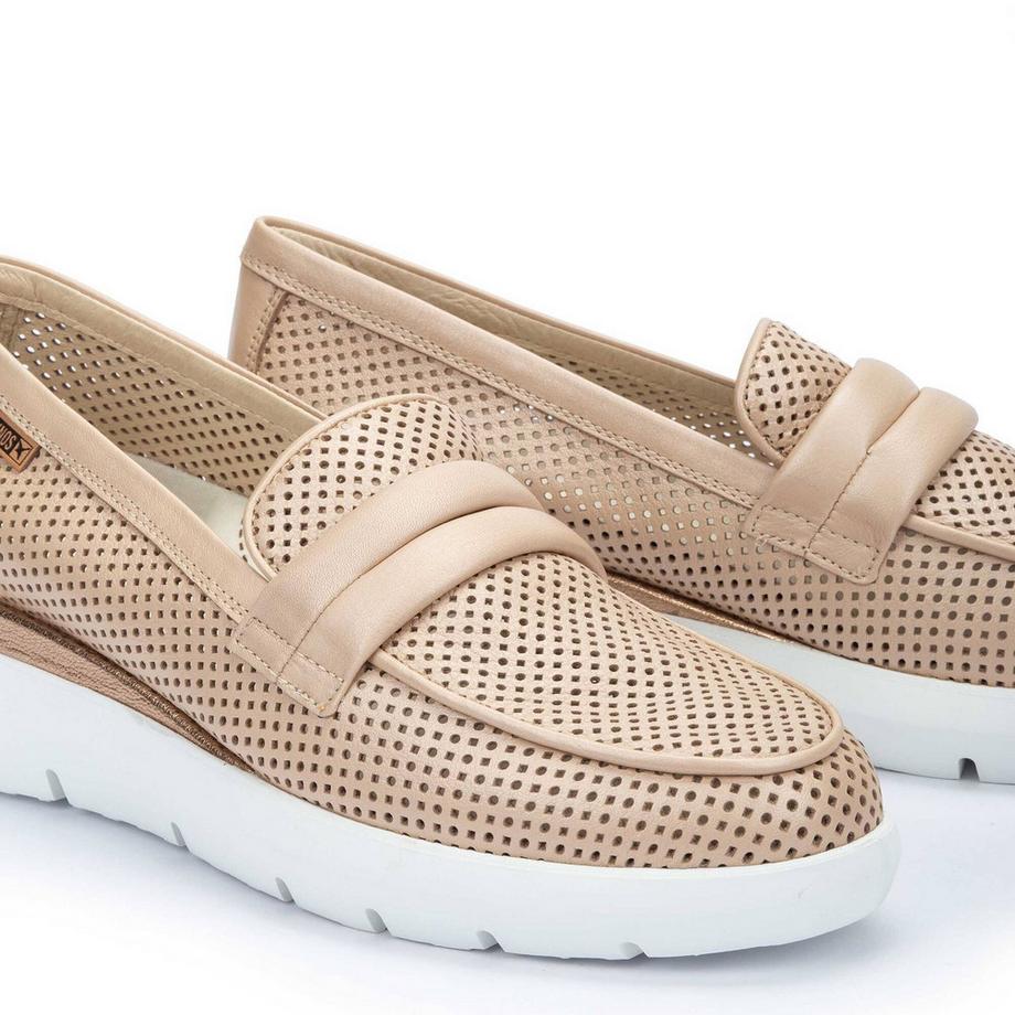 Pikolinos Rueda Mocassini Perforati con Plateau  