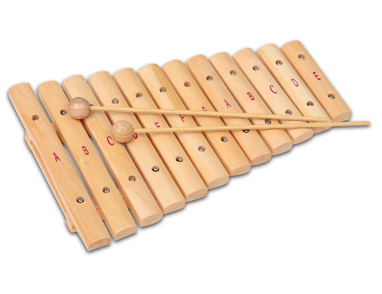 BONTEMPI  Xylophon mit 12 Holzplättchen 