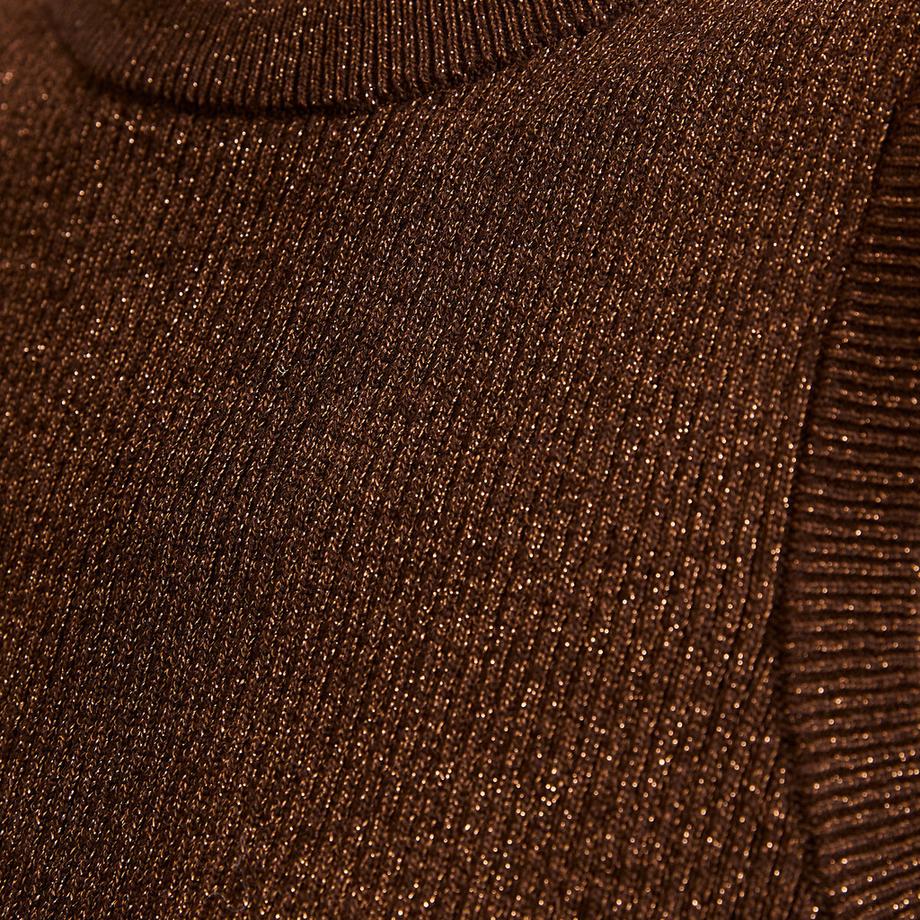 La Redoute Collections Top Senza Maniche in Maglia Lucida con Schiena Aperta  