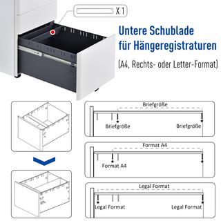 Vinsetto Aktenschrank  