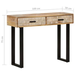 VidaXL Table console bois  