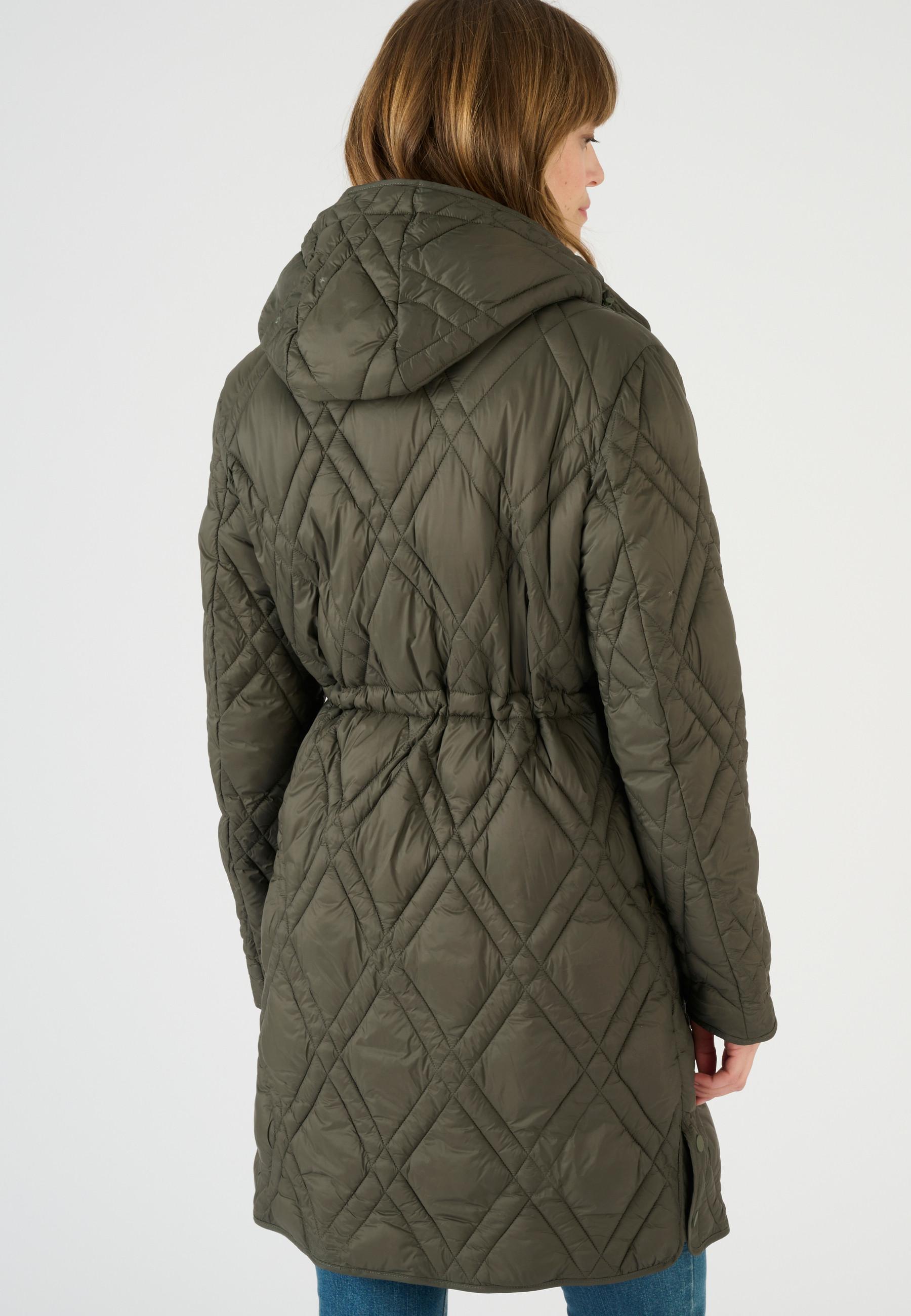 Damart  Lange Steppjacke mit Thermolactyl-Futter. 