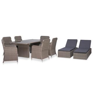 VidaXL Gartenmöbel-set poly-rattan  