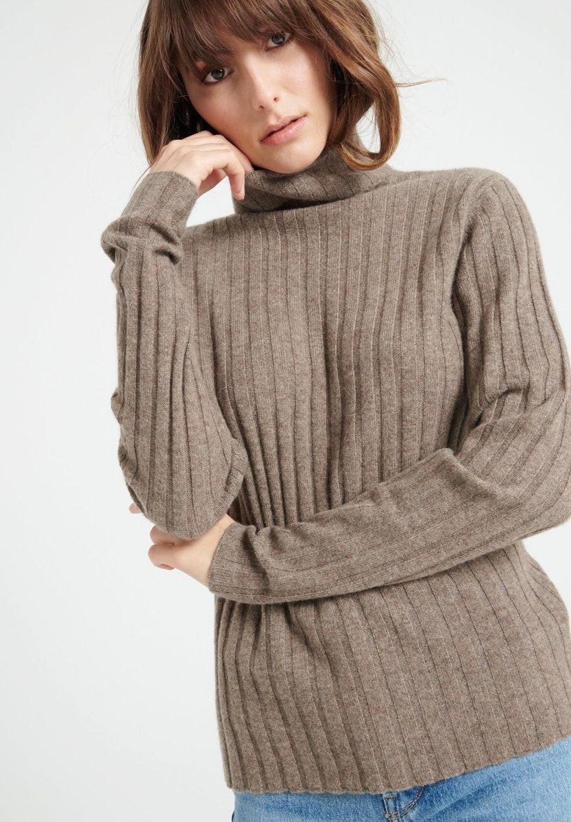 Studio Cashmere8  LILLY 15 Rollkragenpullover - 100% Kaschmir 