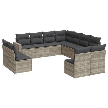 VidaXL Garten sofagarnitur poly-rattan  