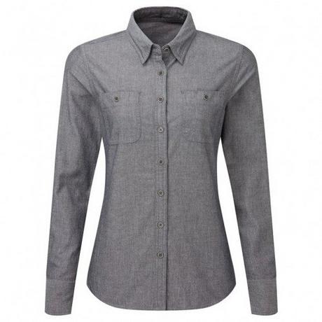 PREMIER  Chemise de soirée en chambray certifié biologique et équitable 