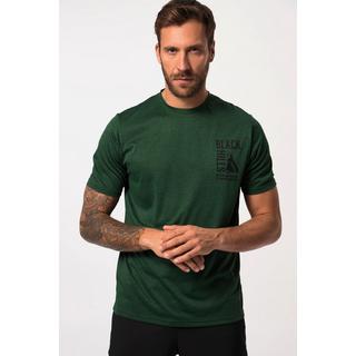 JP1880  Maglia per l'outdoor con stampa sul petto, QuickDry e mezze maniche 