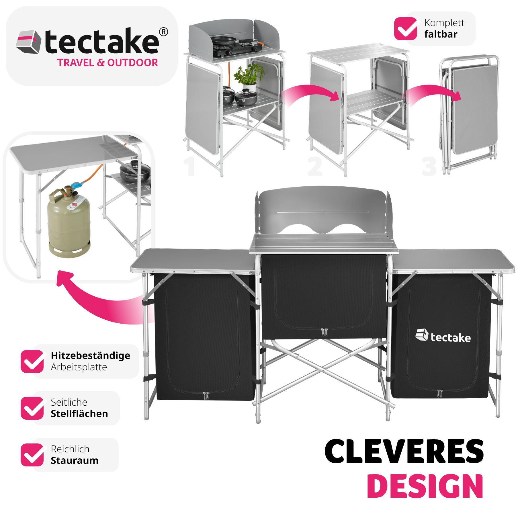 Tectake  Cucina da campeggio 