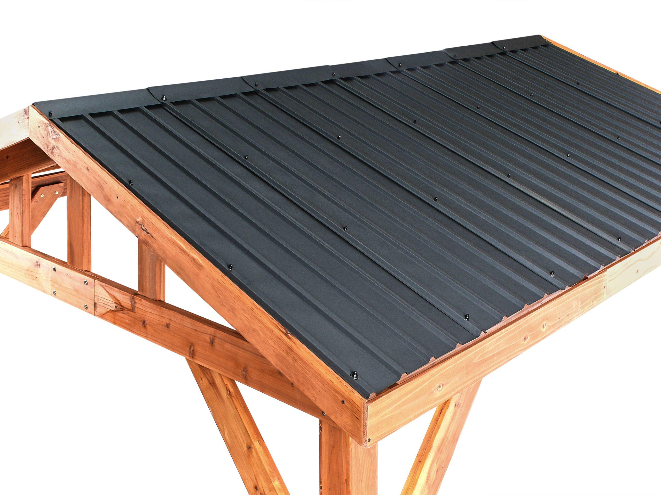 Beliani Pavillon aus Tannenholz Klassisch SECCHIA  