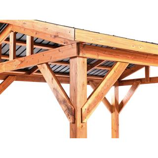 Beliani Pavillon aus Tannenholz Klassisch SECCHIA  