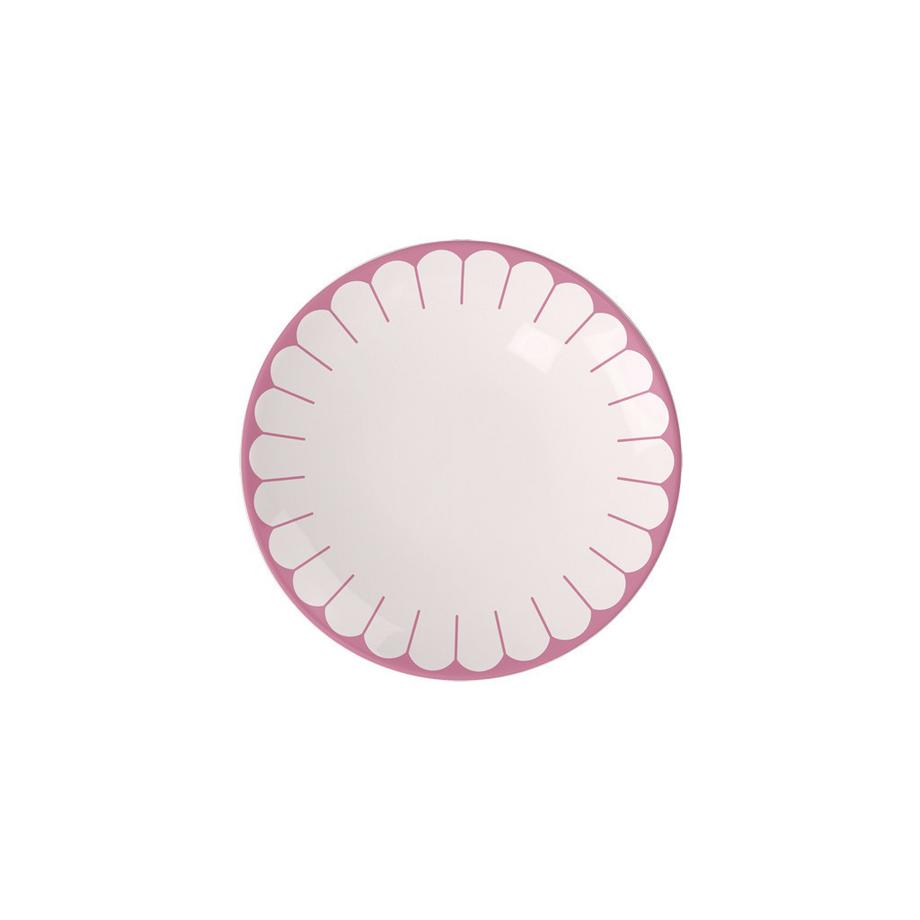 Frühstücks-/Dessertteller Fleur cassis