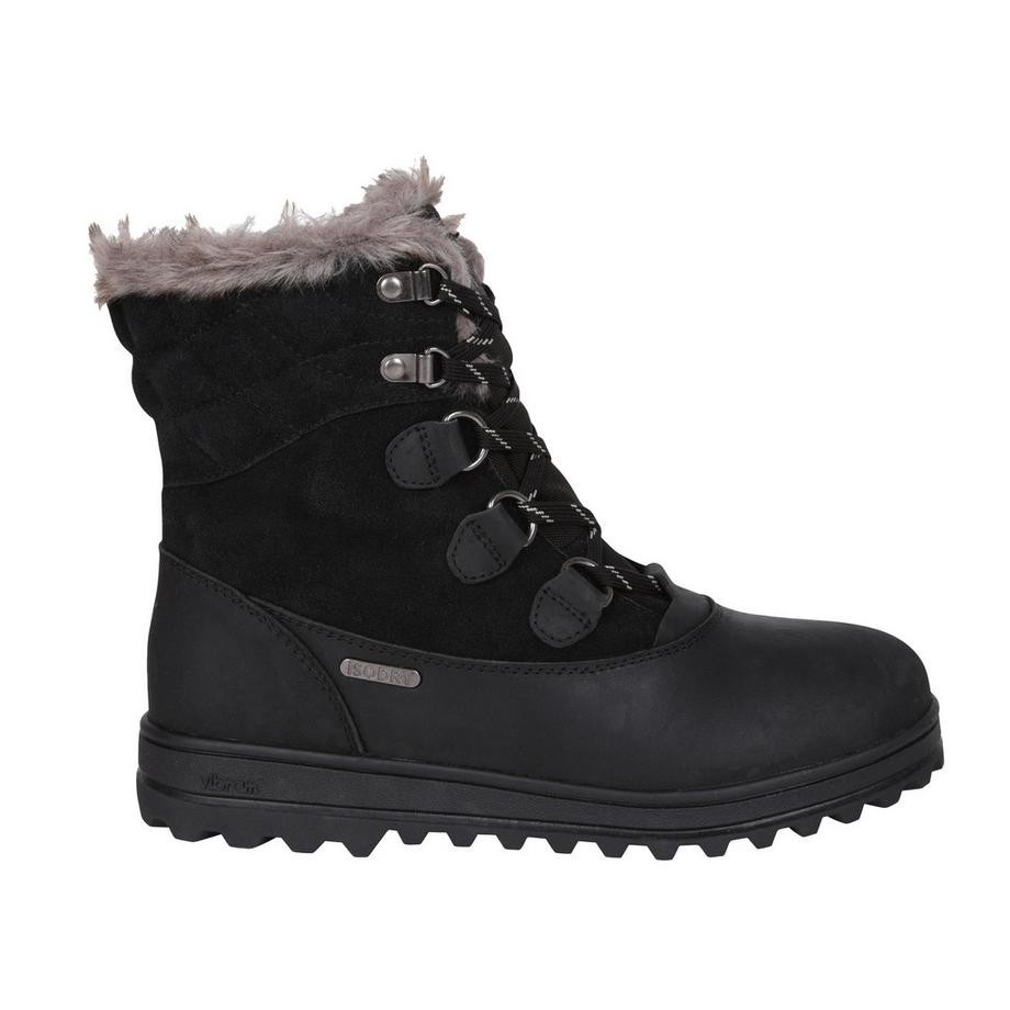 Mountain Warehouse Vostock Bottes de Neige en Cuir Imperméables  