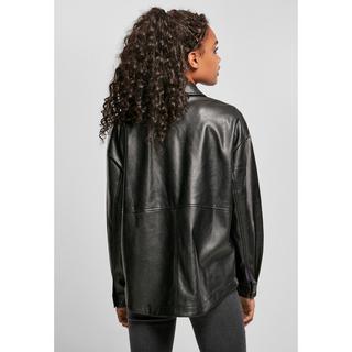 URBAN CLASSICS  chemise grandes tailles faux leather over 