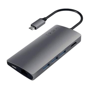 USB-C Multiport Hub Satechi V2 Grau