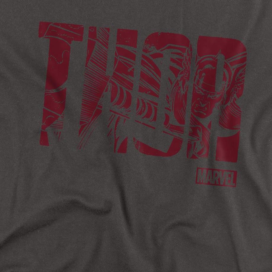 MARVEL  T-ShirtManches Longues Motif Thor Motiftyle Texte 
