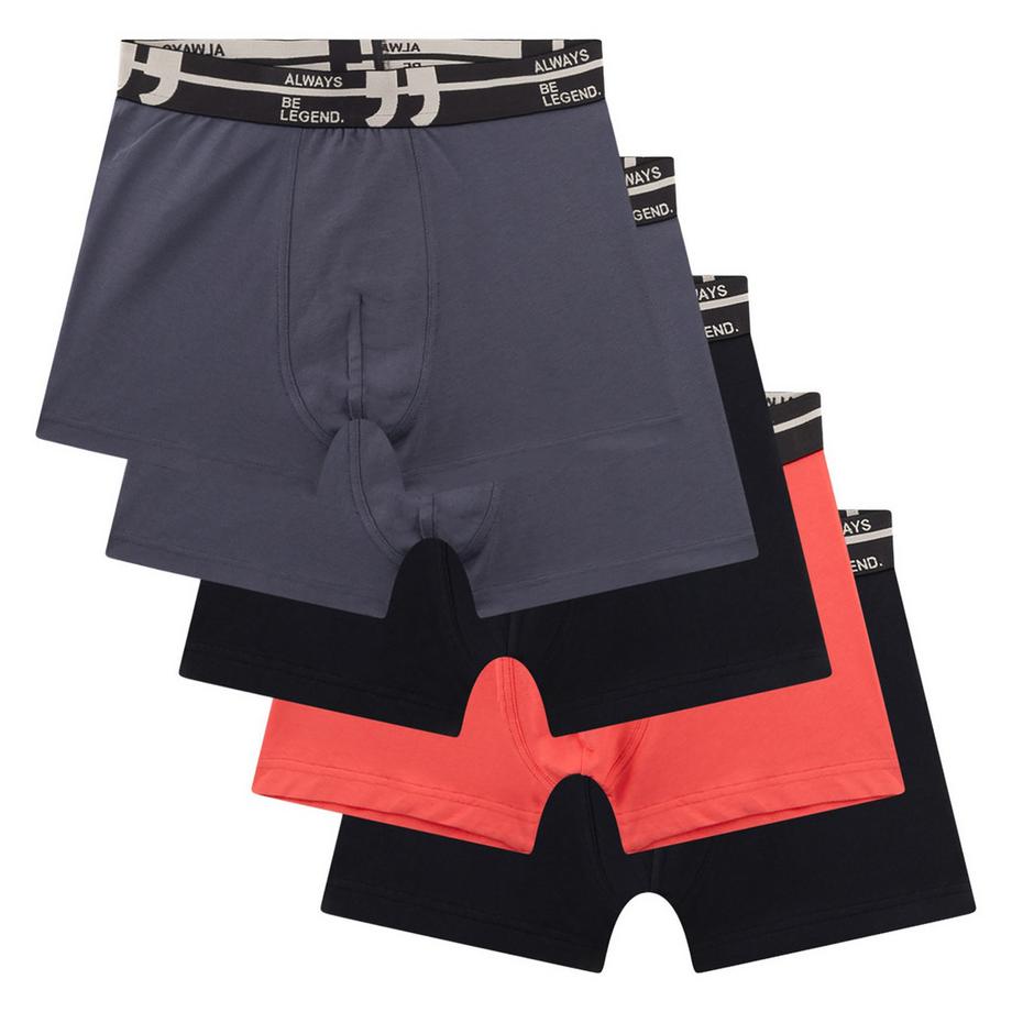 Boxer Ragazzi Confezione da 5 Vestibilità confortevole