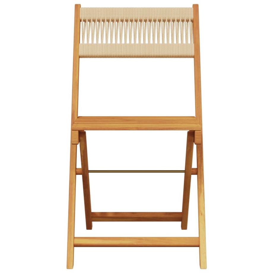 VidaXL set da bistrò Legno di acacia  
