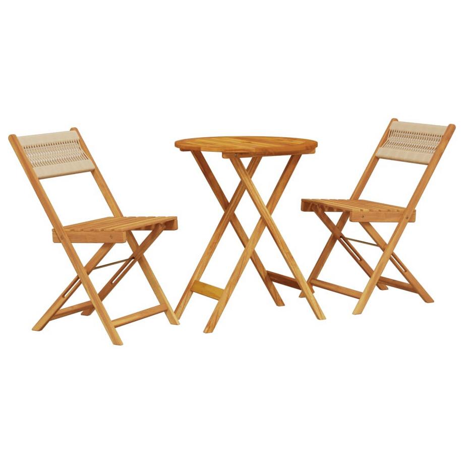 set da bistrò Legno di acacia