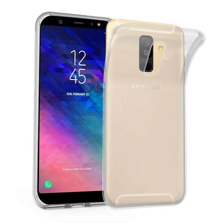 Cadorabo  Housse compatible avec Samsung Galaxy A6 PLUS 2018 - Coque de protection en silicone TPU flexible 