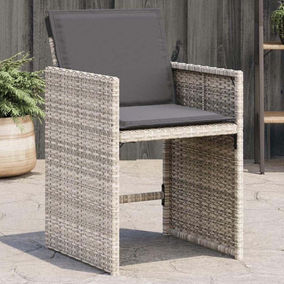 VidaXL Gartenstuhl poly-rattan  