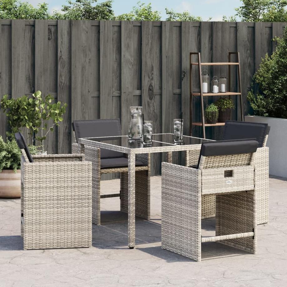 VidaXL Gartenstuhl poly-rattan  