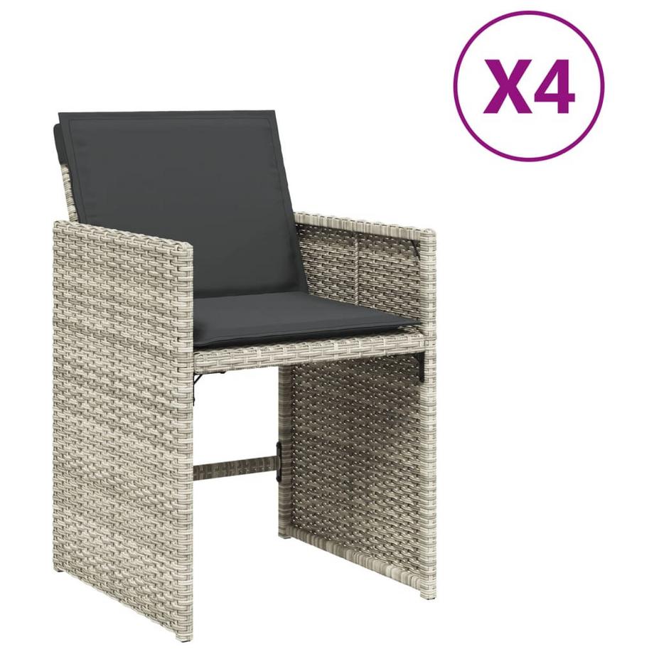 Gartenstuhl poly-rattan