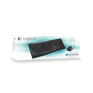 Logitech  MK270 (UK, Kabellos) 