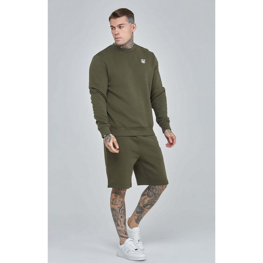 Sik Silk Essential Khaki Sweatshirt  