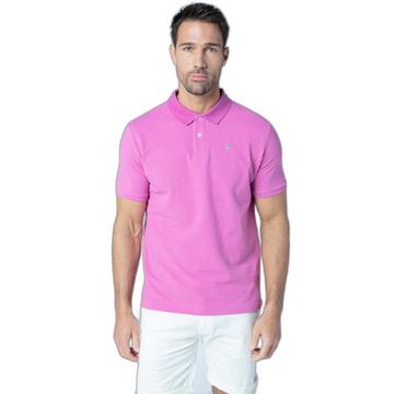 polo-hirt au getepptem meh erge blanco