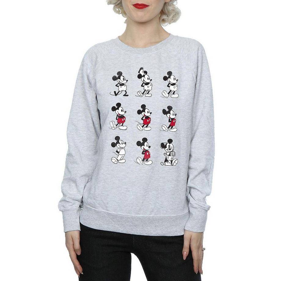 Disney Mickey Mouse Felpa con Griglia di Personaggi  