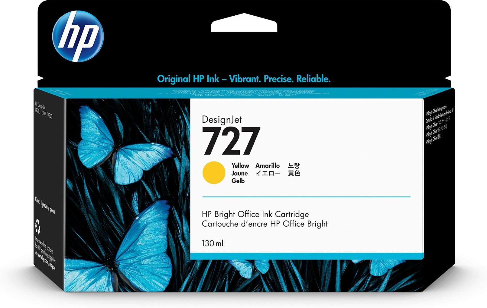 Hewlett-Packard  No. 727 (130ml) - giallo 