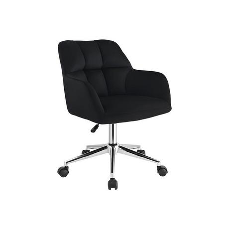 Vente-unique Bürostuhl höhenverstellbar Samt PEGA  