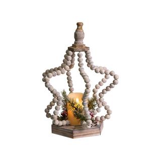 Beliani Decorazione natalizia en Legno di abete Classico PATARI  