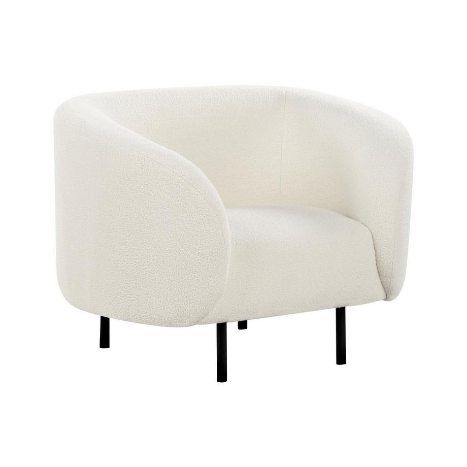 Beliani Sessel aus Bouclé Klassisch LOEN  