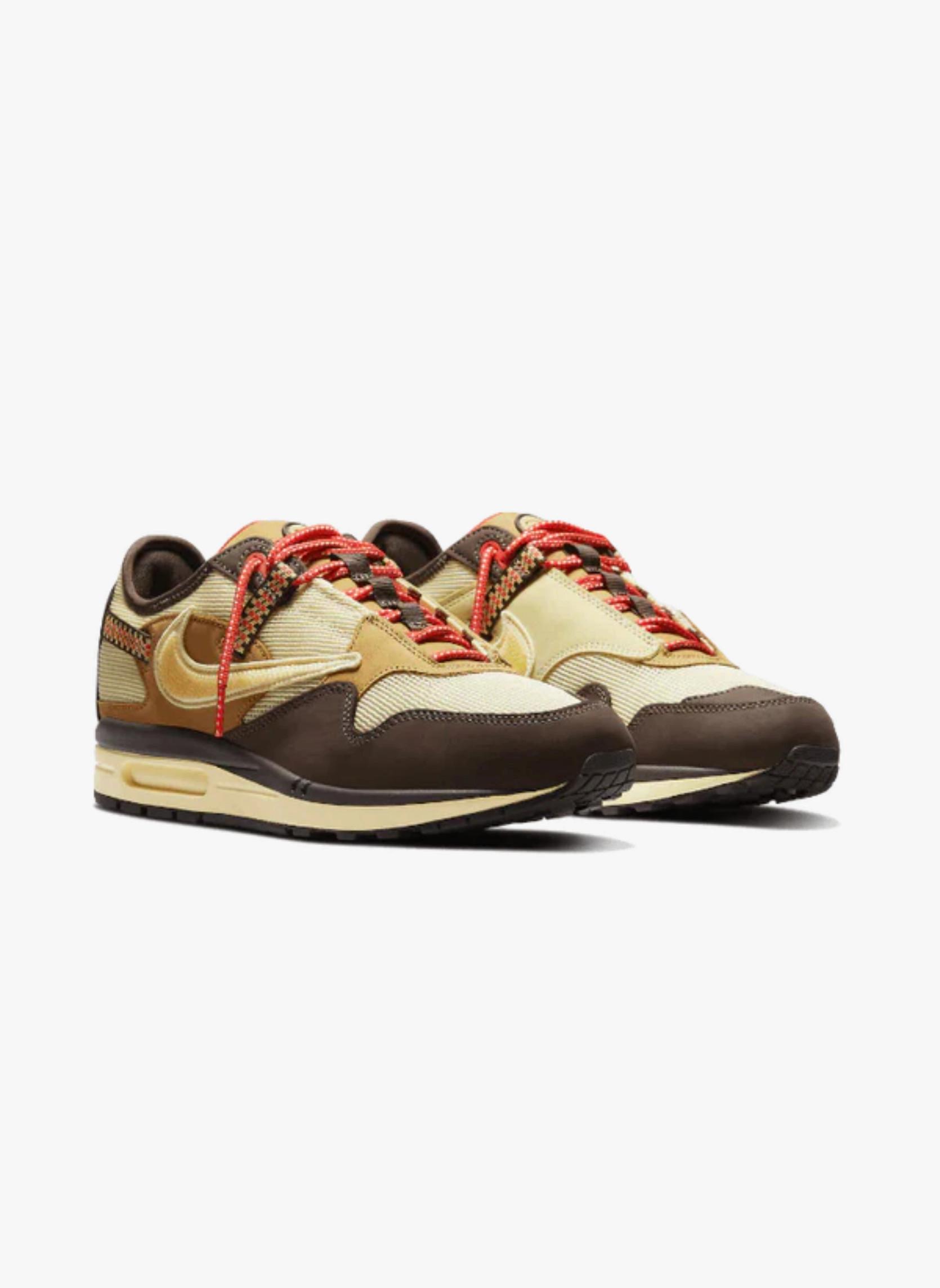 NIKE  Air Max 1 Travis Scott Cactus Jack Baroque Brown 