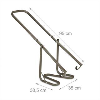 B2X Compattatore di rifiuti marrone per il bidone della spazzatura  