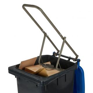 B2X Compattatore di rifiuti marrone per il bidone della spazzatura  