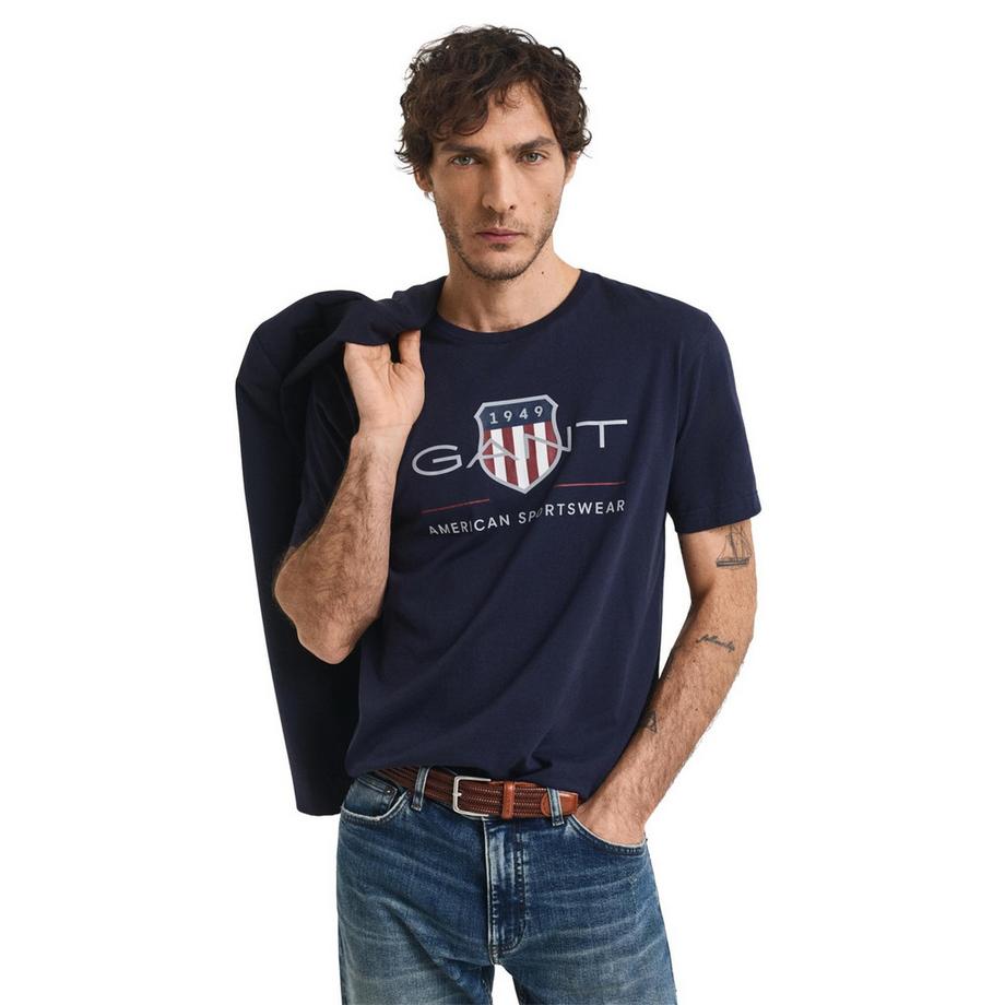 GANT Shield Logo Regular Fit T-Shirt  