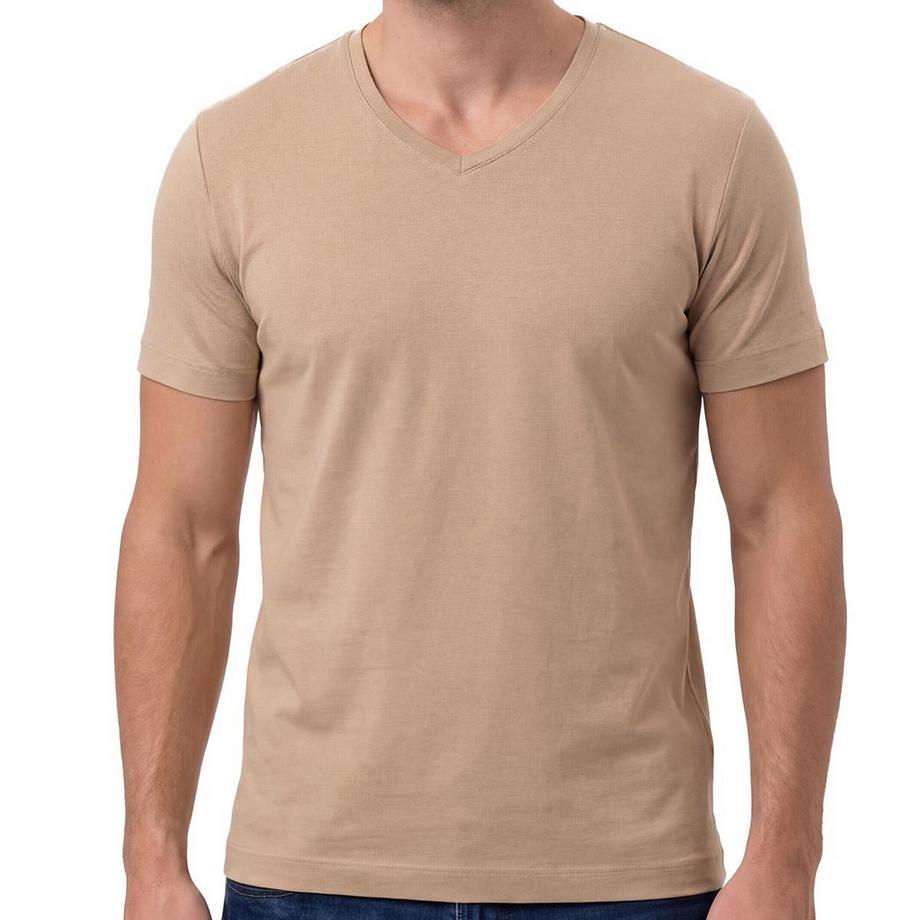 Ragman 4er Pack Basic - Unterhemd / Shirt Kurzarm  